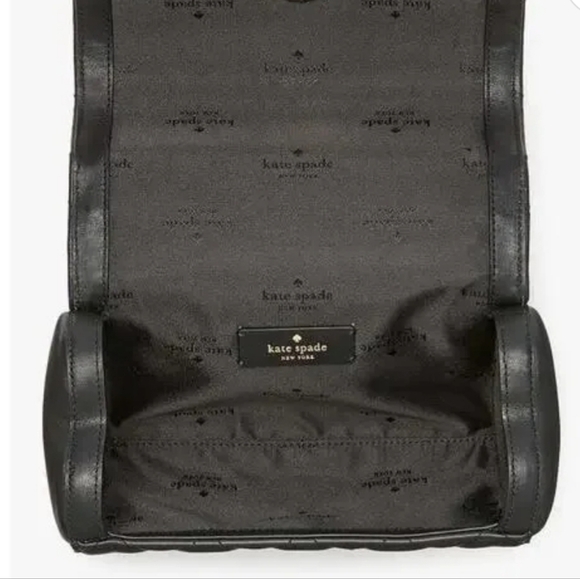 NWT ♠️ Kate Spade Heart to Heart 3D Heart Barrel Quilted Leather Bag + Dusty - Picture 3 of 16